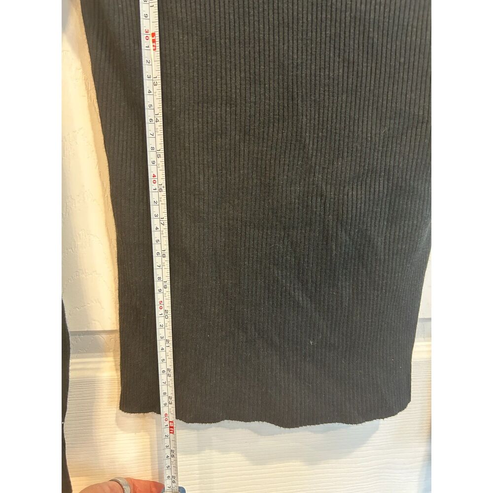 escio Black Sweater With Metal Details Size L New With Tags - Picture 5 of 7